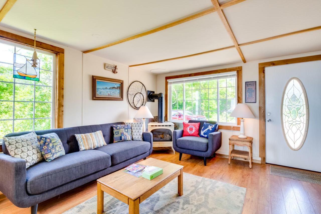 Happy Camp Beachfront Cabin Netarts Экстерьер фото