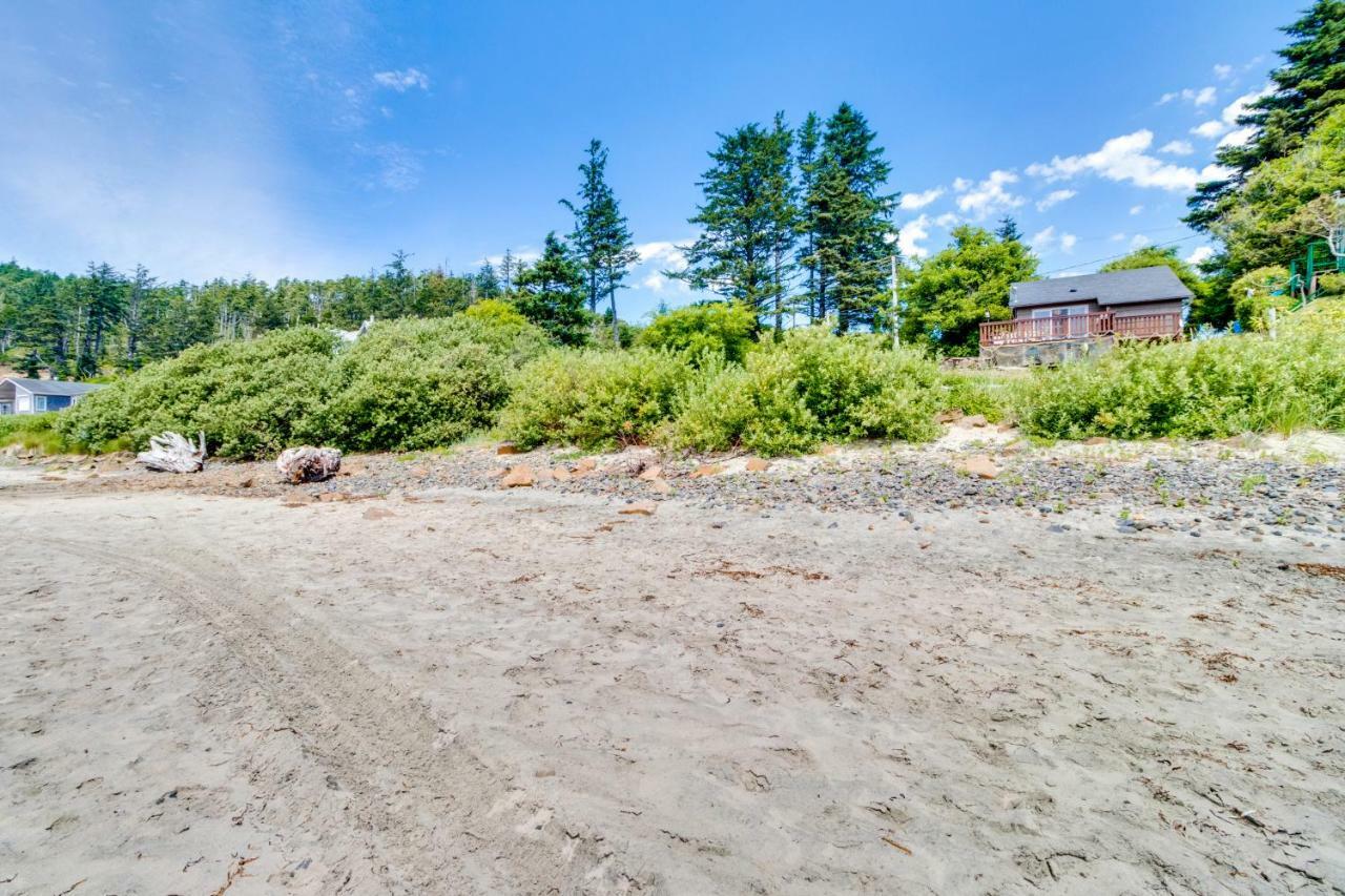 Happy Camp Beachfront Cabin Netarts Экстерьер фото